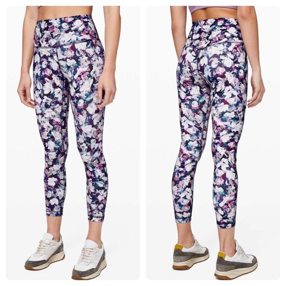 lululemon athletica Pants - Lululemon Align Pant 25" Utopia Multi Floral Nulu